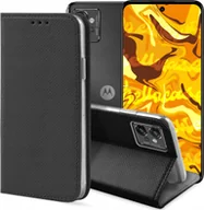 Etui i futerały do telefonów - Hello Case ETUI Z KLAPKĄ DO MOTOROLA MOTO G32 CZARNE ZAMYKANE MAGNETYCZNE KABURA FLIP - miniaturka - grafika 1