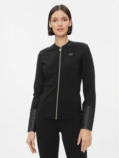 EA7 Emporio Armani Bluza 6RTM32 TJRLZ 1200 Czarny Regular Fit - Bluzy damskie - miniaturka - grafika 1