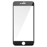 Szkła hartowane na telefon - Zabezpieczenie ekranu ze szkła hartowanego do Apple iPhone 7 Plus, 8 Plus – Czarne krawędzie - miniaturka - grafika 1