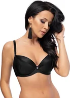 Biustonosze - Gorsenia Biustonosz Toscana K156/1 Czarny - 80 E - miniaturka - grafika 1