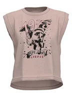 Koszulki i topy damskie - Pepe Jeans Koszulka w kolorze beżowym - miniaturka - grafika 1