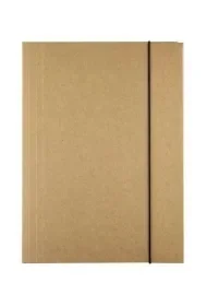 Teczka z gumką A4 GR-442E natural (10szt) - Teczki i skoroszyty - miniaturka - grafika 1