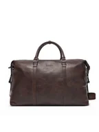 Torby podróżne - Valentino Torba Infinity Weekend VBS8AS09GR Brązowy - miniaturka - grafika 1