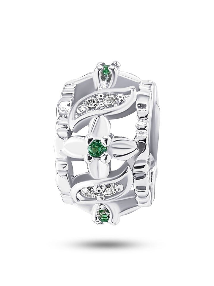 CHARM'S Srebrny charms z cyrkoniami