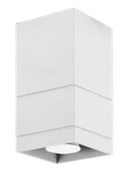 Lampy sufitowe - Lampex Lampa sufitowa Neron B, biała - miniaturka - grafika 1