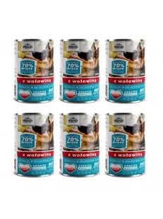 Pakiet Frendi Mokra Karma Dla Dorosłych Psów Z Kawałkami Wołowiny W Sosie 6 x 1250 g - Mokra karma dla psów - miniaturka - grafika 1