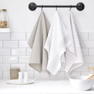 Ściereczki Kuchenne Bawełniane Casual, 3 Sztuki, 50 X 70 Cm - Ściereczki, gąbki, czyściki - miniaturka - grafika 1