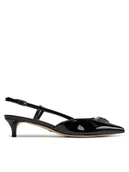 Sandały damskie - Guess Sandały Jesson FLPJES PAT05 Czarny - miniaturka - grafika 1