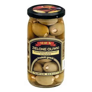 MK Oliwki zielone nadziewane migdałami 350 g - Pasztet i przetwory mięsne - miniaturka - grafika 1