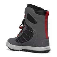 Śniegowce damskie - Merrell Unisex Snow Bank 4.0 WTRPF śniegowce, Grey Black Red, 45 EU - miniaturka - grafika 1