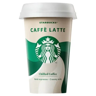 Starbucks - Caffe Latte mleczny napój kawowy - Kefiry, jogurty, maślanki - miniaturka - grafika 1
