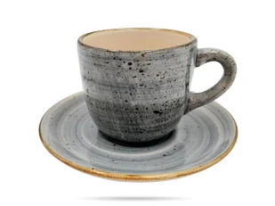 Filiżanka Espresso Bel 100 Ml Szary Kera Ceramika - Filiżanki - miniaturka - grafika 1