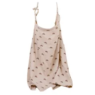 Akcesoria do karmienia - Chusta Do Karmienia Piersią Niemowląt Dziecka Okrycie Mamy Bawełna Tęcze - miniaturka - grafika 1