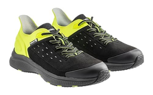 Högert Technik SAUTEN lekkie buty ochronne O1 FO SR, lekkie, wytrzymałe, mikrofibra z siatką, cyrkulacja powietrza, element odblaskowy
