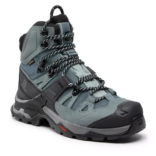 Buty trekkingowe damskie - Trekkingi Salomon Quest 4 Gtx W GORE-TEX 413870 Slate/Trooper/opal Blue - grafika 1