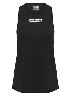 Hummel Top sportowy "TE Tola" w kolorze czarnym - Koszulki sportowe damskie - miniaturka - grafika 1