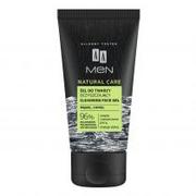 Kosmetyki do pielęgnacji twarzy męskie - AA AA Men Natural Care - 150ml - żel do mycia twarzy oczyszczający Węgiel i Chmiel - miniaturka - grafika 1