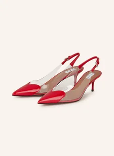 Alaïa Paris Czółenka Z Odkrytą Piętą Le Coeur rot - Czółenka - miniaturka - grafika 1