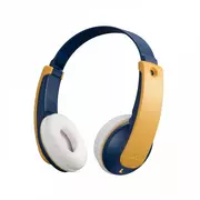 Słuchawki - JVC HA-KD10 żółto-niebieskie - miniaturka - grafika 1