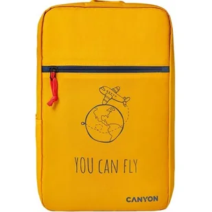 Torba dla laptopa Canyon CSZ-03 pro 15.6", 20x25x40cm, 20L (CNS-CSZ03YW01) Żółty - Torby na laptopy - miniaturka - grafika 1
