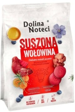 Karma dla psa suszona DOLINA NOTECI Premium z wołowiny 3 kg