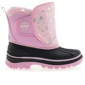 Buty dla dziewczynek - Buty dziecięce Lee Cooper LCJ-24-44-2863K - różowe - miniaturka - grafika 1