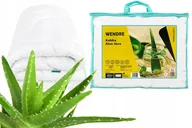 Kołdry i poduszki dla dzieci - KOŁDRA ALOE VERA 220X200 ALOES MEDYCZNA POLSKA - miniaturka - grafika 1
