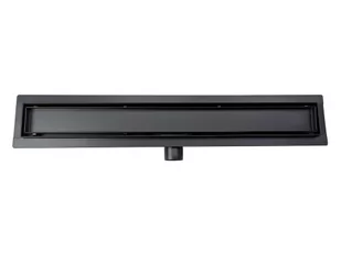 Sea Horse Odpływ liniowy 100 cm system 2w1 POD PŁYTKĘ CZARNY MAT - Syfony - miniaturka - grafika 1