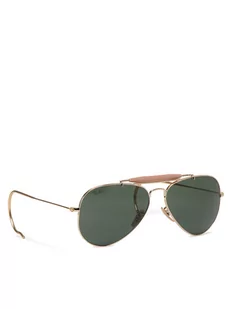 Ray-Ban Okulary przeciwsłoneczne Outdoorsman I 0RB3030 W3402 Złoty - Okulary przeciwsłoneczne - miniaturka - grafika 1