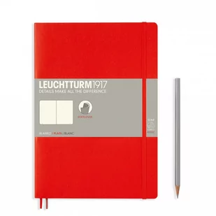 Leuchtturm 1917 notes Softcover, czerwony 349305 - Pozostałe akcesoria dla plastyków - miniaturka - grafika 1