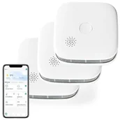 Systemy inteligentnych domów - Czujnik dymu NEDIS SmartLife WIFIDS21WT3 - miniaturka - grafika 1