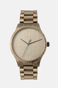 Zegarek Calvin Klein zegarek męski kolor beżowy 25200343 - Zegarki męskie - miniaturka - grafika 1