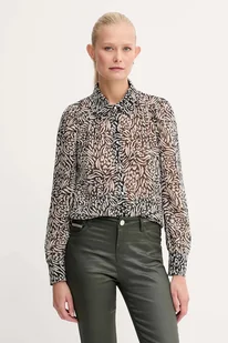 Morgan koszula damska kolor czarny regular z kołnierzykiem klasycznym CAPITAL - Koszule damskie - miniaturka - grafika 1