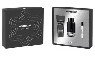 Zestaw Montblanc Explorer Woda Perfumowana 100 ml + Żel pod prysznic 100 ml + Edp 7.5 ml (3386460139335) - Zestawy kosmetyków męskich - miniaturka - grafika 1
