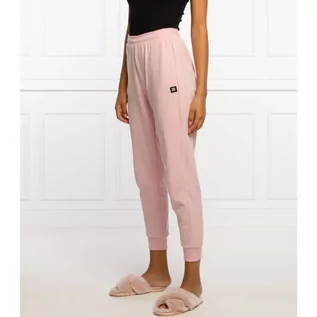 Dresy damskie - DKNY SLEEPWEAR Spodnie dresowe | Regular Fit - grafika 1