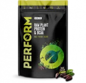 Produkty specjalne dla sportowców - Vivo Life Perform - Surowe wegańskie białko i BCAA, 988 g Smak: Raw kakao - miniaturka - grafika 1