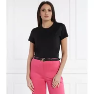 Koszulki i topy damskie - Patrizia Pepe T-shirt | Regular Fit - miniaturka - grafika 1