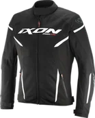 Odzież motocyklowa - Kurtka Motocyklowa Ixon Striker 2 Air Wp Czarny/Złamany BiałyXXL - miniaturka - grafika 1