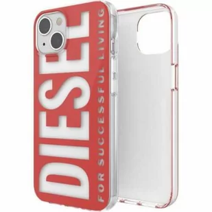 Diesel Etui Graphic Snap Case do iPhone 13 czerwone - Etui i futerały do telefonów - miniaturka - grafika 1
