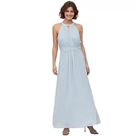 Sukienki - Vila Kobiety Vimilina Maxi Dress/Su Sukienka, Niebieski, 42 - miniaturka - grafika 1