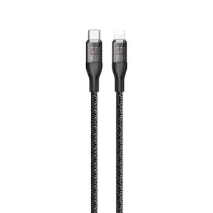 Kabel do szybkiego ładowania 30W 1m USB-C - Lightning Dudao L22 - szary - Kable USB - miniaturka - grafika 1