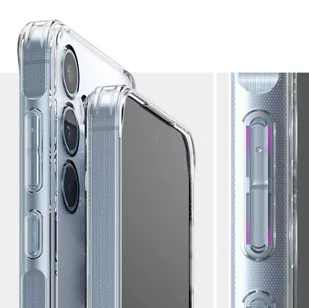 Etui Ringke Fusion do Samsung Galaxy A55 5G Clear - Pozostałe akcesoria do telefonów - miniaturka - grafika 1