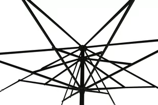 Parasol ogrodowy kwadratowy 500 cm szary - Parasole ogrodowe - miniaturka - grafika 2