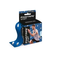 Ortezy, stabilizatory i opaski elastyczne - Pinotape Sport, taśma kinezjologiczna do terapii powięziowej, niebieska, 5 cm x 5 m - miniaturka - grafika 1