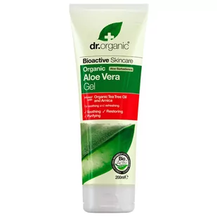 Dr. Organic Organic Aloe Vera Gel with Organic Tea Tree Oil and Arnica 200 ML DRC08035 - Akcesoria do golenia męskie - miniaturka - grafika 1