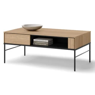 Stolik VISSO VI-09 Dąb linearny - Ławy i stoliki kawowe - miniaturka - grafika 1