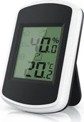 Stacje pogodowe - Termometr BEARWARE Higrometr - Urządzenie do pomiaru temperatury i wilgotności - Symbole komfortu - Wyświetlacz trendu - °C - Magnesy mocujące i podstawka z tyłu - miniaturka - grafika 1