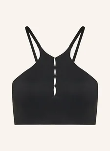 Nike Biustonosz Sportowy One Keyhole schwarz - Biustonosze - miniaturka - grafika 1