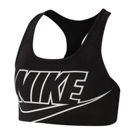 Pozostała odzież narciarska - Nike WMNS Swoosh Futura biustonosz 010 : Rozmiar - L - miniaturka - grafika 1