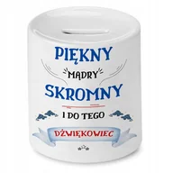 Skarbonki - Skarbonka Dla Dźwiękowca na Urodziny na Prezent z Nadrukiem ze Zdjęciem + Opakowanie na prezent (wzór 02) - miniaturka - grafika 1